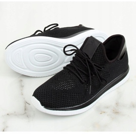 Scarpe sportive nere B111-8 Black nero 2