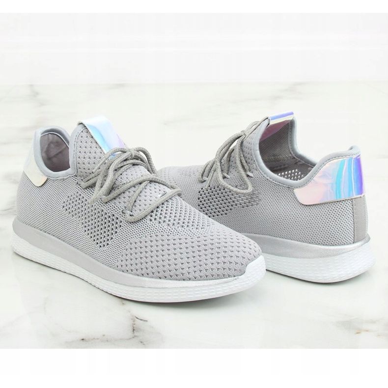 Scarpe sportive grigie benzina B111-8 Grey grigio 1
