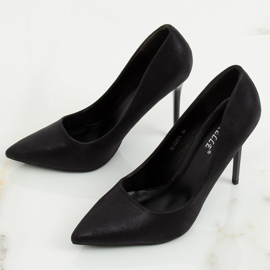 Tacchi alti da donna neri AT-0596-L Black nero 1