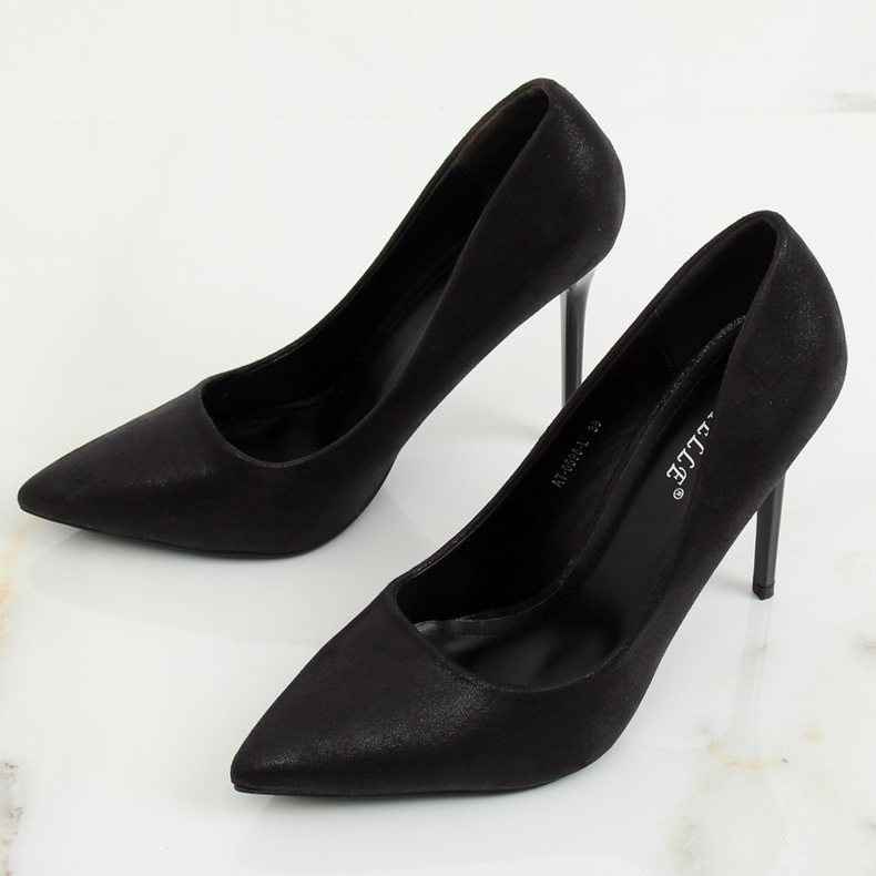 Tacchi alti da donna neri AT-0596-L Black nero 1