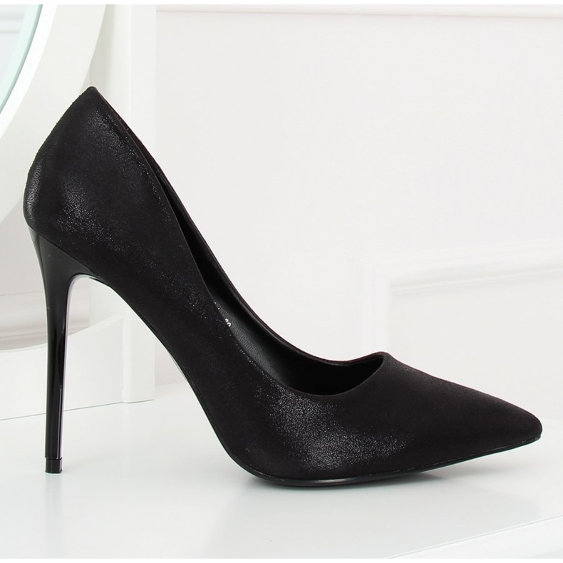 Tacchi alti da donna neri AT-0596-L Black nero 2