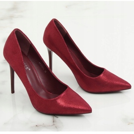 Tacchi alti da donna bordeaux AT-0596-L Wine rosso 1