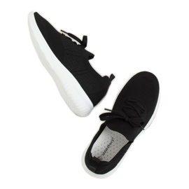 Nero LX-9837 Scarpe sportive nere 1