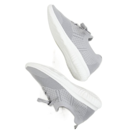 Scarpe sportive grigie LX-9837 Grigio 1