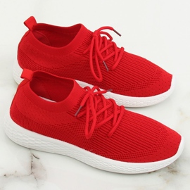 Scarpe sportive rosse X-9755 Red rosso 2