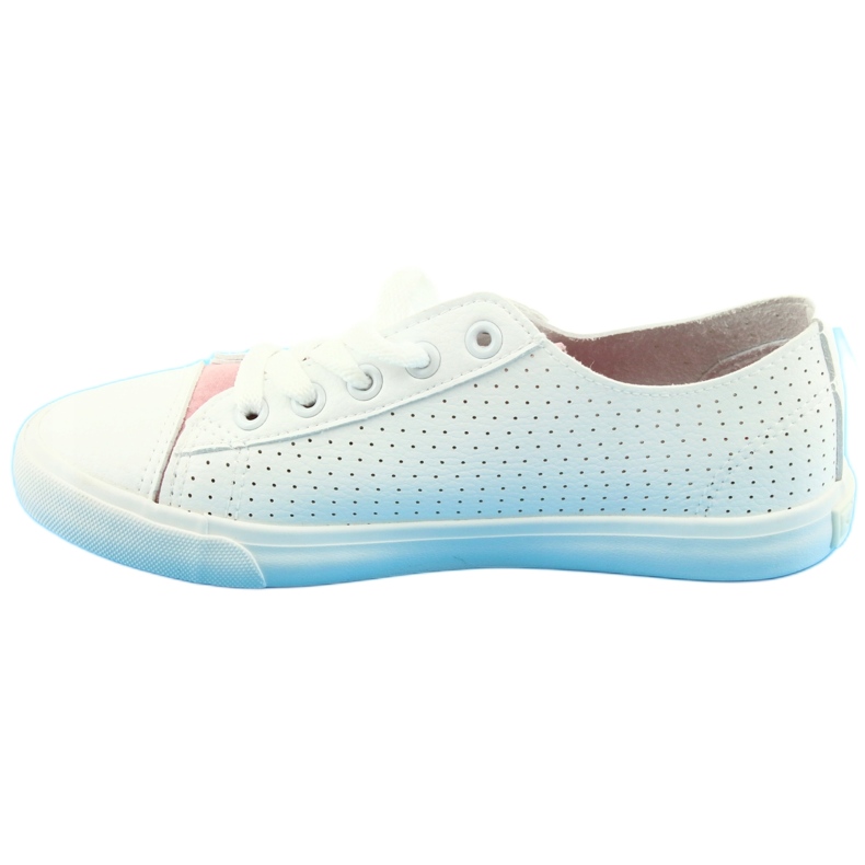 Big Star Sneaker da donna decorate con una stella 274691 bianca 4