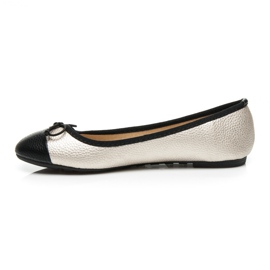 Bestelle Ballerine bicolore giallo 1