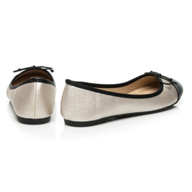 Bestelle Ballerine bicolore giallo 2