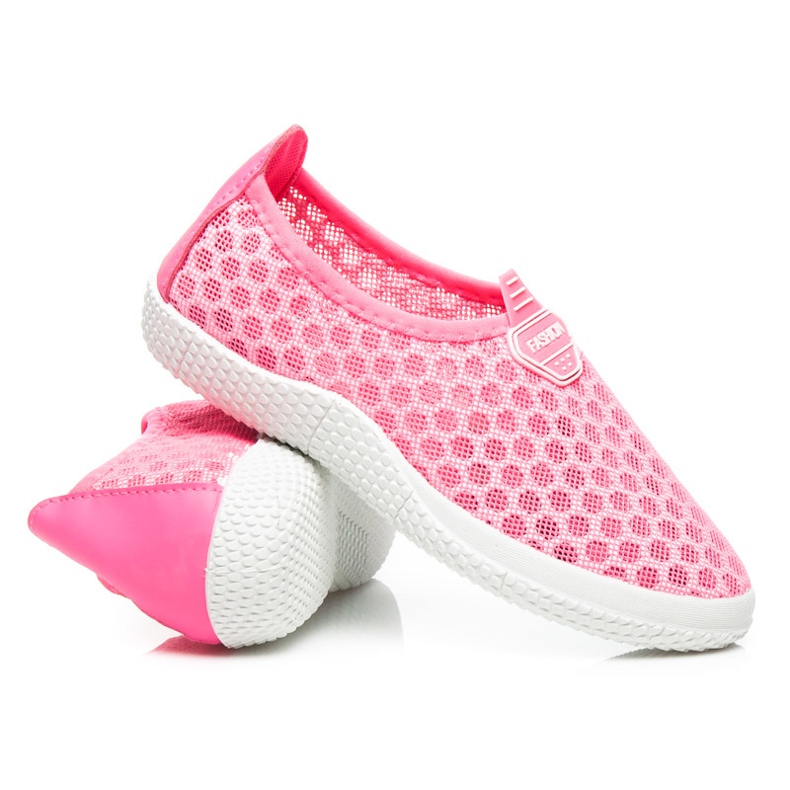 Y&L Sneakers senza lacci rosa 1
