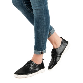 Filippo Scarpe in pelle nera nero 2