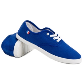 McKey Classiche scarpe da ginnastica blu 1