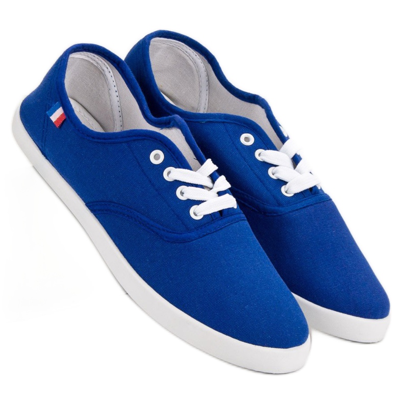 McKey Classiche scarpe da ginnastica blu 2
