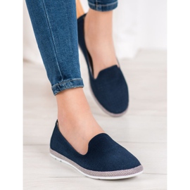 Filippo Signori traforati in pelle blu 1