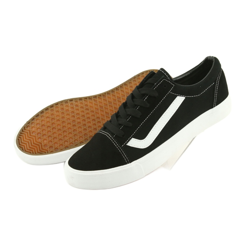 Sneakers nere con lacci Atletico 18081 nero 4