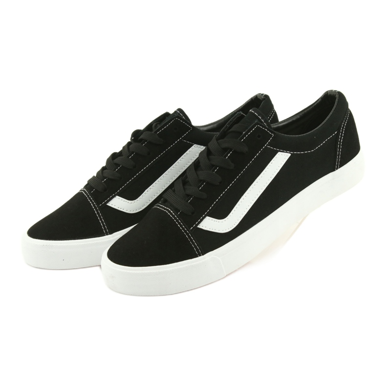 Sneakers nere con lacci Atletico 18081 nero 3
