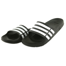 Ciabatte Adidas Duramo Slide M G15890 bianca nero 2