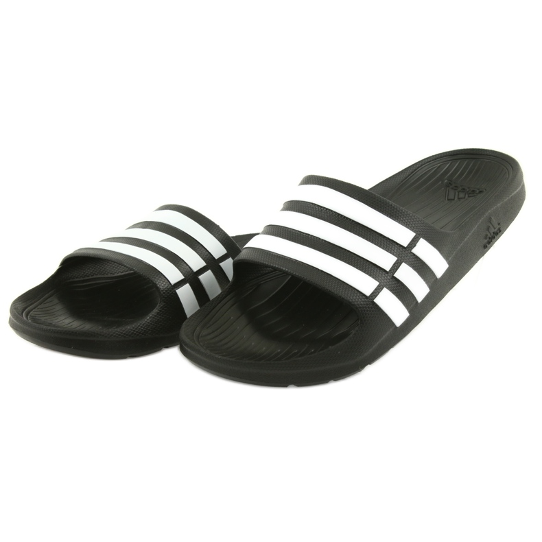 Ciabatte Adidas Duramo Slide M G15890 bianco nero 2