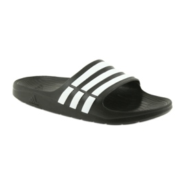 Ciabatte Adidas Duramo Slide M G15890 bianca nero 1