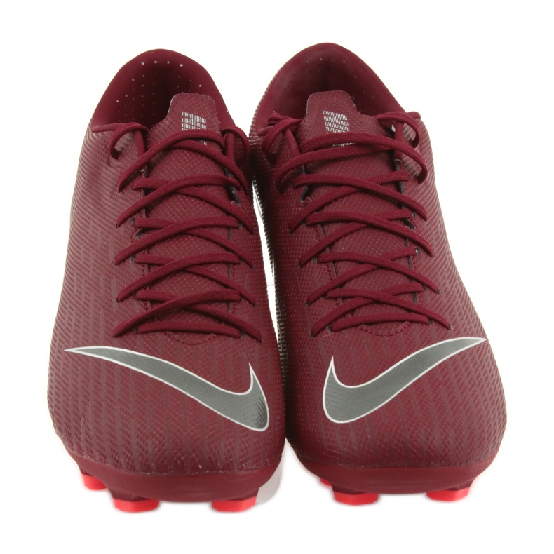 Nike Mercurial Vapor 12 Academy FG M AH7375-606 scarpe da calcio chiaretto rosso 3
