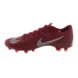 Nike Mercurial Vapor 12 Academy FG M AH7375-606 scarpe da calcio chiaretto rosso 2