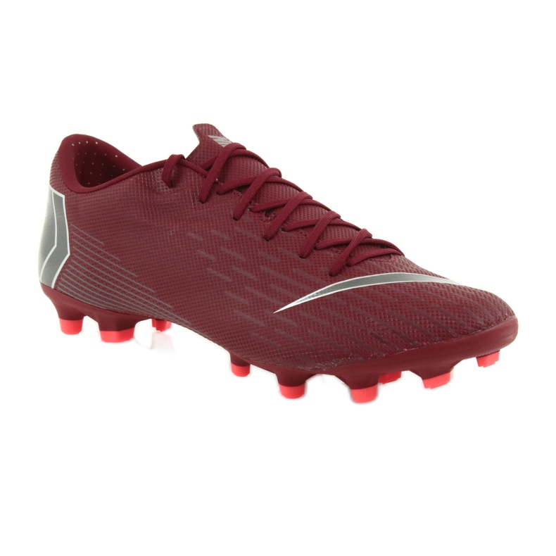 Nike Mercurial Vapor 12 Academy FG M AH7375-606 scarpe da calcio chiaretto rosso 1
