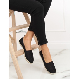 Espadrillas in rete nera JX1029 Black nero 2
