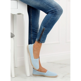 Espadrillas in rete blu JX1029 L.BLUE 1