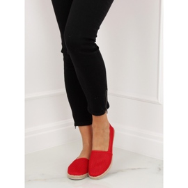 Espadrillas in rete rossa JX1029 Red rosso 2