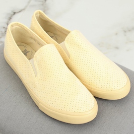 Sneakers slip-on gialle G-92 Yellow giallo 1