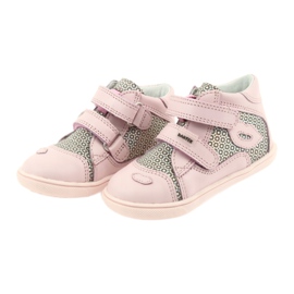 Bartek Girls 'chiusura strappo Boots11703 Pink rosa 3