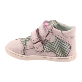 Bartek Girls 'chiusura strappo Boots11703 Pink rosa 2