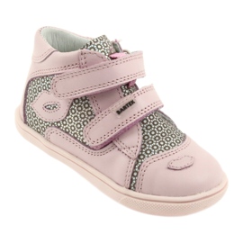 Bartek Girls 'chiusura strappo Boots11703 Pink rosa 1
