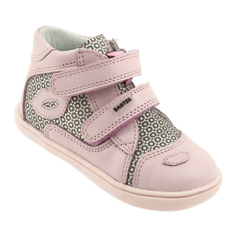 Bartek Girls 'chiusura strappo Boots11703 Pink rosa 1