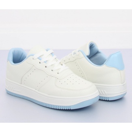 LV75P L.BLUE scarpe sportive bianche e blu bianco 2