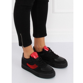 Nero LA51P Sneakers creepersy nere 1