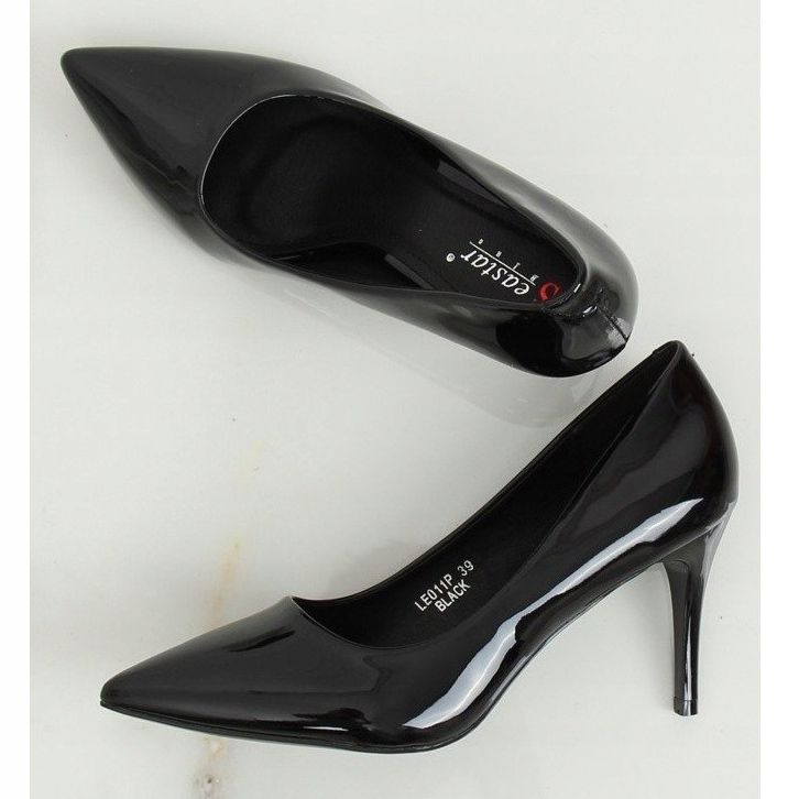 Tacchi alti da donna neri LE011P Black nero 2
