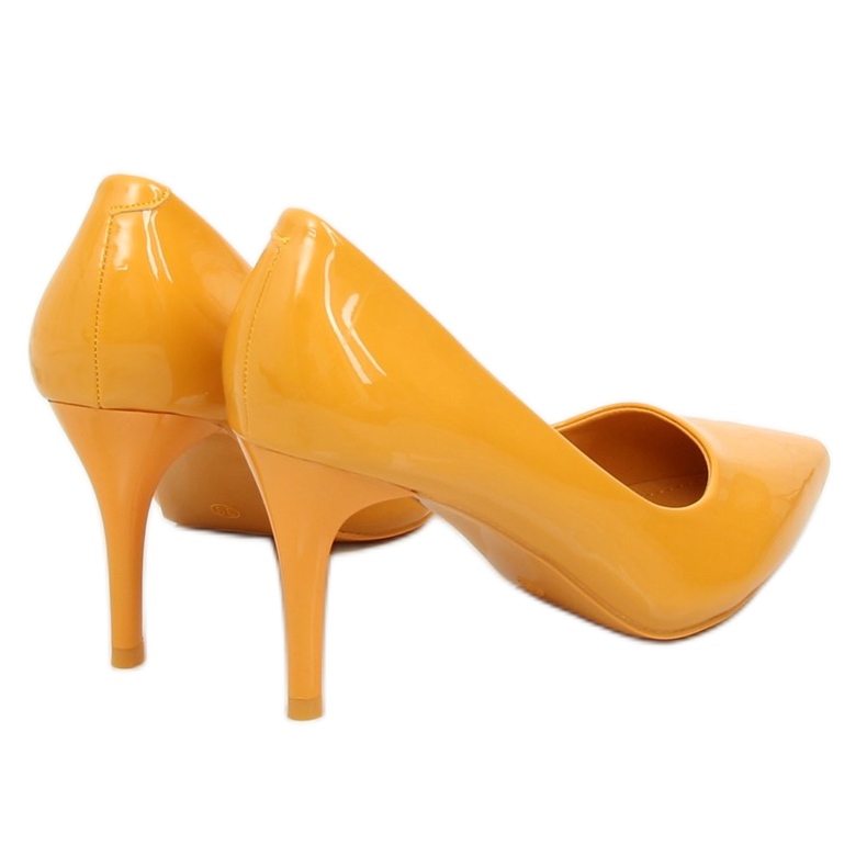 Tacchi alti da donna gialli LE011P Giallo 1