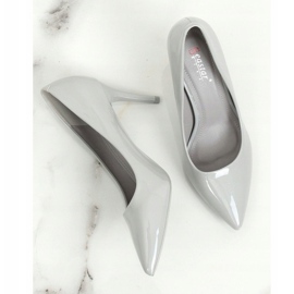 Grigio Tacchi a spillo grigi da donna LE011P Grigio 1