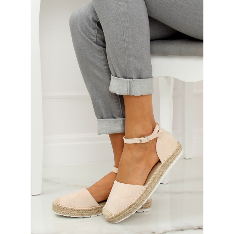 Espadrillas beige da donna JH85 Beige 1