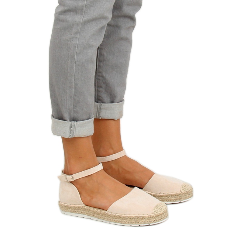 Espadrillas beige da donna JH85 Beige 2