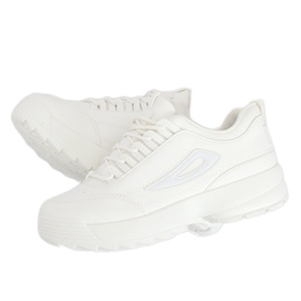 Bianco BL153P Scarpe sportive bianche 1