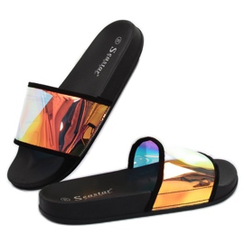 Pantofole Benzin color nere CK80P Black nero 1