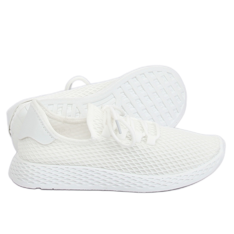 Scarpe sportive bianche NB283P-ST Allwhite bianca 1