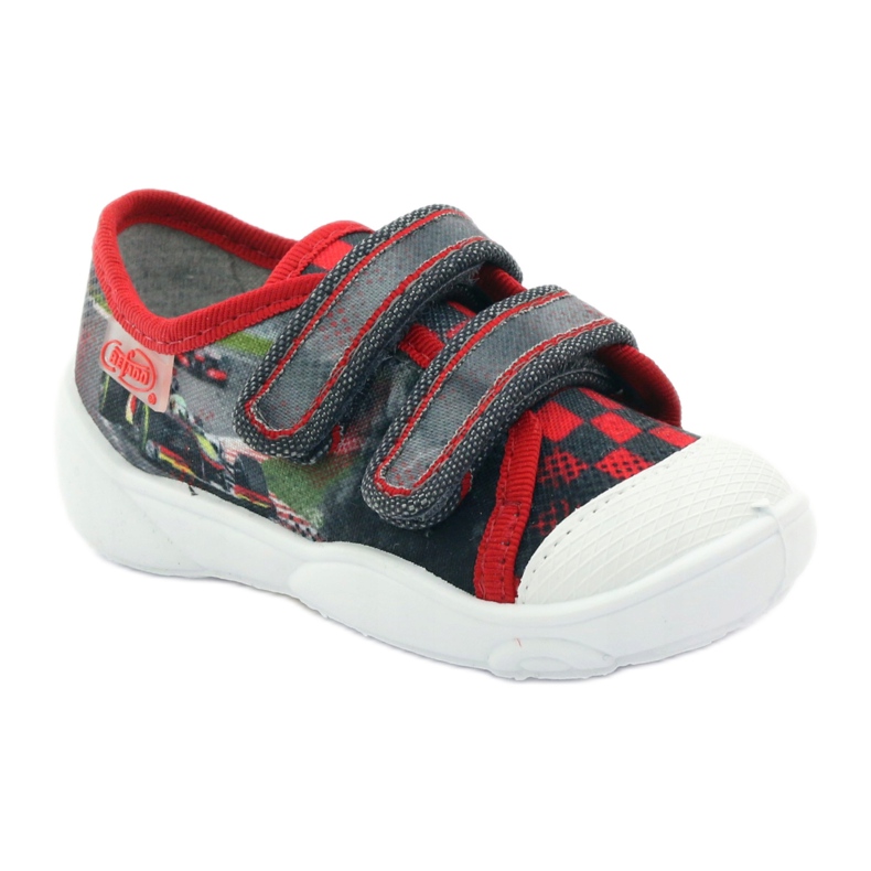 Scarpe per bambini Befado 907P093 rosso grigio 1