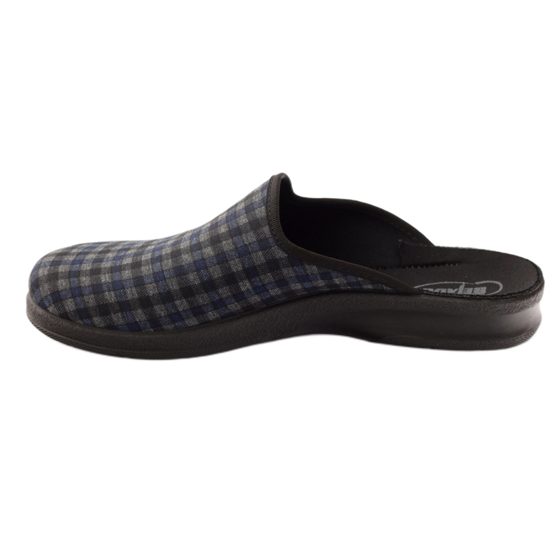 Befado scarpe da uomo pu 548M009 grigio blu navy 1