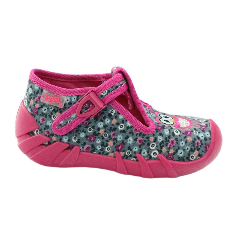 Scarpe per bambini Befado 110P302 rosa grigio 1