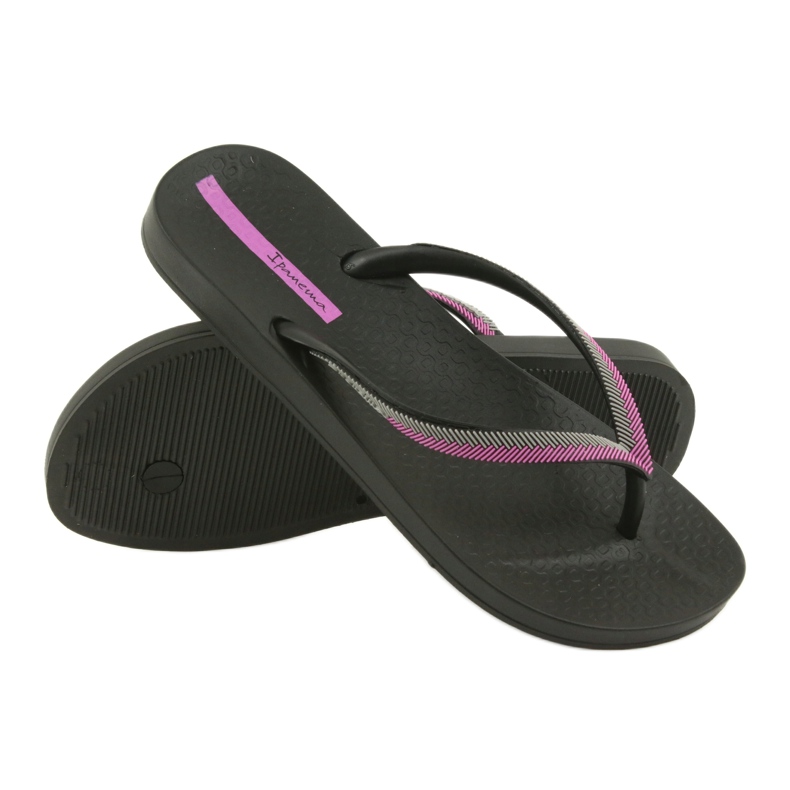 Ipanema Flop femminile 82518 Black/Fuchsia nero 3