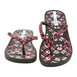 Ipanema 82519 infradito nere nero rosa 4