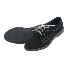 Gregors Scarpe da ragazzo 141 pelle blu navy blu 5