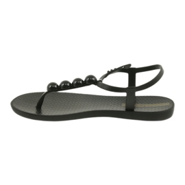Ipanema sandali scarpe da donna infradito con palline 82517 nero 2
